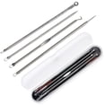 thumbnail image 1 of SET DE HERRAMIENTAS PARA REMOVER PUNTOS NEGROS Myrva Acero inoxidable, 1 of 2
