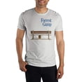 thumbnail image 4 of Forrest Gump Classic Movie Poster Men's White Graphic Tee, 4 of 7
