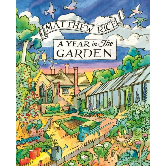 A Year in the Garden, (Hardcover)