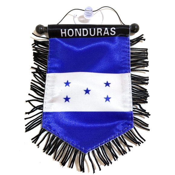 Honduras Flags for Cars Sticker Decals Accessories Hanging Window Stickers for Cars Homes Honduran Flag Design Style Value Pack
