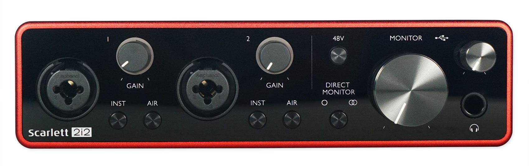 Focusrite SCARLETT 2I2 3rd Gen 192KHz USB Audio Interface Bundle