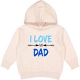 thumbnail image 2 of Inktastic I Love My Dad Fathers Day Toddler Hoodie, 2 of 4