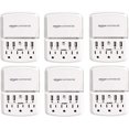 thumbnail image 1 of BasicCommercial 6-Pack Wall Tap Surge Protector, 1 of 5