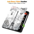 thumbnail image 4 of Allytechgroup iPad Pro 13 M4 2024 Case, Slim Flip Smart Cover Auto Sleep Wake with Pencil Holder Multi Angle Veiwing Stand Shockproof Case for Apple iPad Pro 13 inch 2024,Eiffel Tower, 4 of 9