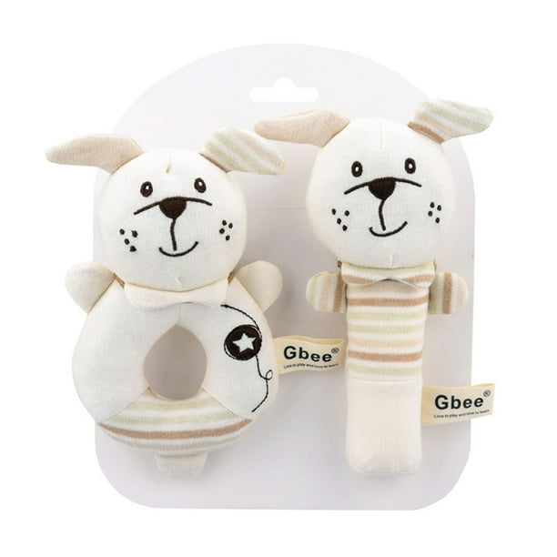 Sonajeros suaves NikouMX para recién nacidos juguetes de peluche