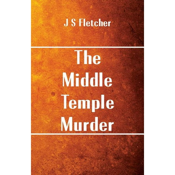 The Middle Temple Murder, (Paperback)