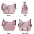 thumbnail image 2 of BadPiggies Women Nylon Shoulder Handbag Roomy Multi Pockets Bag Ladies Crossbody Purse Fashion Tote Top Handle Satchel, 2 of 7