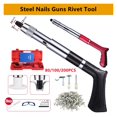 thumbnail image 3 of Mini Steel Nails Guns Rivet Tool Concrete Wall Anchor Wire Slotting Device Decoration Rivet Tufting Guns Home DIY Power Tools, 3 of 7