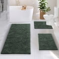 thumbnail image 1 of Juego de alfombras de baño Hearth & Harbor, felpilla, antideslizantes, 43 x 61 cm, 1 of 8
