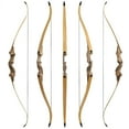 thumbnail image 5 of Black Hunter 60" Archery Recurve Bow Takedown Wooden Hunting Outdoor ，25 Lbs, 5 of 5