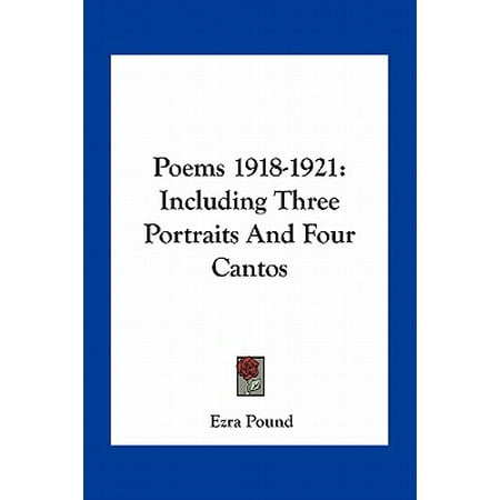 - Poems 1918-1921 : Including Three Portraits and Four Cantos