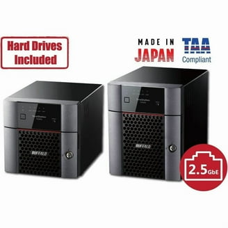 BUFFALO　TeraStation　8TB　TS3400DN0804 BUFFALO TeraStation 3430DN 4-Bay Secure SMB Desktop NAS 8TB (4x2TB