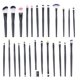 thumbnail image 1 of Makeup Brush Set 25Pcs Beauty Tools For Daily Life Travel And Business Trip Black Artificial Fiber Plastic Handle, 1 of 3