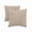 Cast Ash, variant on Sunbrella Throw Pillows Set of 2, UV Fade resistant & Water Repellent Square Throw Pillows (Inserts with Covers) for Indoor & Outdoor Use
