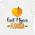 thumbnail image 4 of Inktastic Fort Myers Florida Orange in Heart Boys or Girls Toddler T-Shirt, 4 of 5