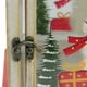 Northlight 14.5" Rouge et Blanc Bonhomme de Neige Vacances Scène Bougie Lanterne de Noël – image 4 sur 6