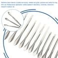 thumbnail image 6 of Monyance Measuring Scoop for Laboratory 12pcs Lab Spatula Scoopula Stainless Steel Chemistry Sampling(5.51X0.59X0.08Inches), 6 of 10