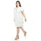 thumbnail image 2 of Vestido camisero de lino Roman Fashion Tallas Extras 006 Estampado azul claro azul 42, 2 of 5