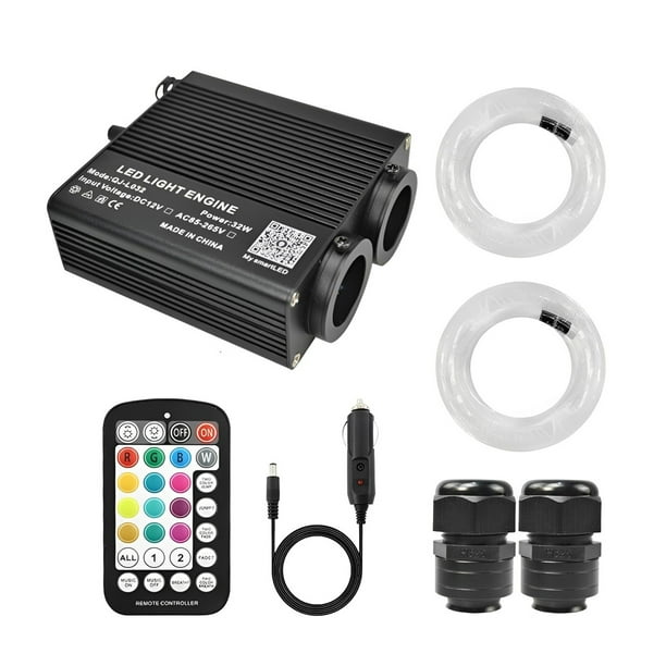 Speravity El equipo del headliner del coche Starlight llevó el equipo de fibra óptica del color dual de la luz óptica 32W de las luces Automoción decorativa y accesorios