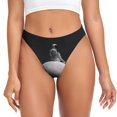 thumbnail image 1 of Balery Astronaut Sitting On Mercury Planet Tangas de Algodón para Mujer con Estampado – Ropa Interior Sexy, Transpirable, G-string-X-Small, 1 of 6