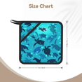 thumbnail image 2 of 1 PCS Pot Holders for Kitchen - Heat Resistant Silicone Pot Holders with Hanging Loop, World Turtle Day Non Slip Oven Hot Pads, Potholders for Decor Baking Cooking Kitchen, 2 of 6