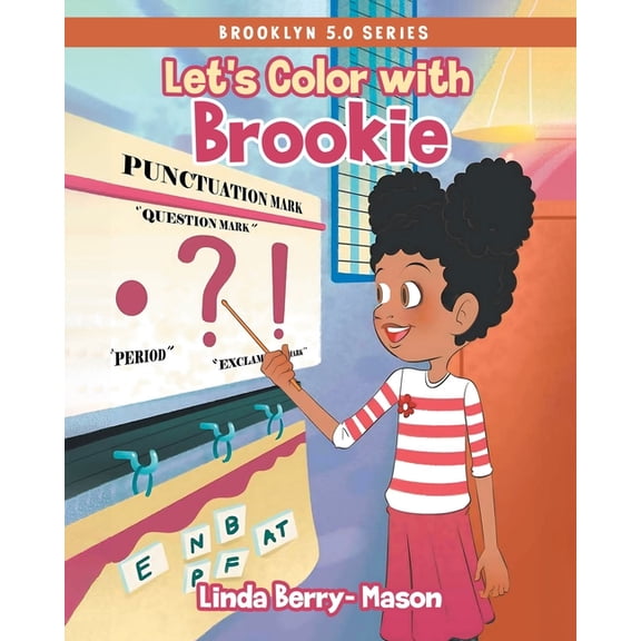 Let's Color with Brookie (Coloring Book), (Paperback)