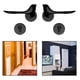 thumbnail image 3 of Cerradura de puerta, cerraduras, manijas de puerta interiores minimalistas, silenciosas y creativas para habitación Negro, 3 of 9