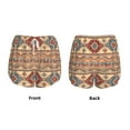 thumbnail image 4 of Disketp Traditional Tribal Aztec Print Women's Shorts Workout Shorts for Athletic Gym Running Shorts with Phone Pockets Medium, 4 of 8