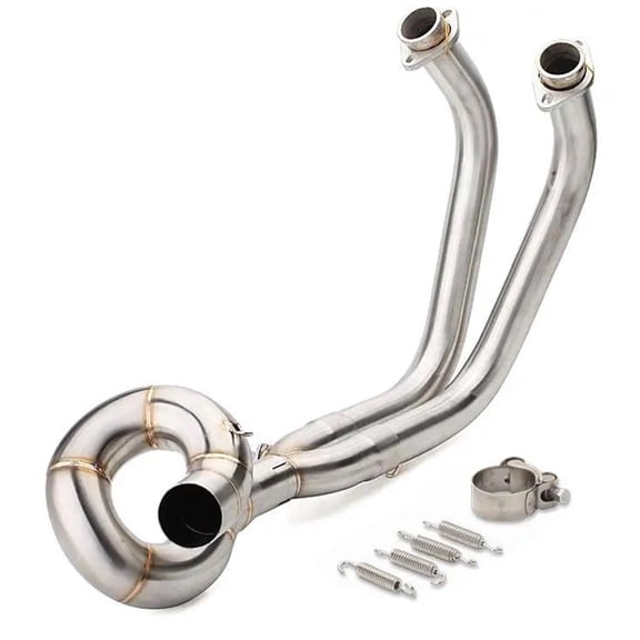 51mm Motorcycle Exhaust Link Pipe Full Systems Exhaust Pipe Parts For Kawasaki For Ninja 650 Z650 2017-2022