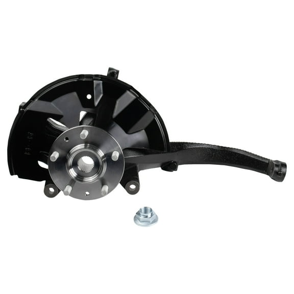 TRQ Front Wheel Bearing & Hub Assembly with Knuckle RH for Ford Mercury Lincoln BHA42839 Fits select: 2006-2012 FORD FUSION, 2007-2012 LINCOLN MKZ