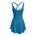 thumbnail image 4 of Women's Sleeveless 2 In 1 Athletic Tennis Dress Nylon Spandex for Sports and Daily Wear, 4 of 5