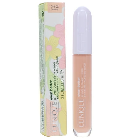 CLINIQUE Even Better All-Over Concealer + Eraser CN 02 Breeze 0.2 oz