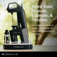 thumbnail image 3 of Coravin Pedestal Base - Preserve Wine for Years - Stand for Coravin Wine Preservation System - Display Pure Capsules, Needles & Aerator, 3 of 7