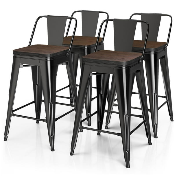 Counter Height Metal Bar Stools, How Much Space Do You Need For 4 Bar Stools