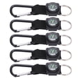 thumbnail image 2 of Mini Carabiner Compass, Aluminum Alloy Keychain Compass  For Outdoor Activities, 2 of 8