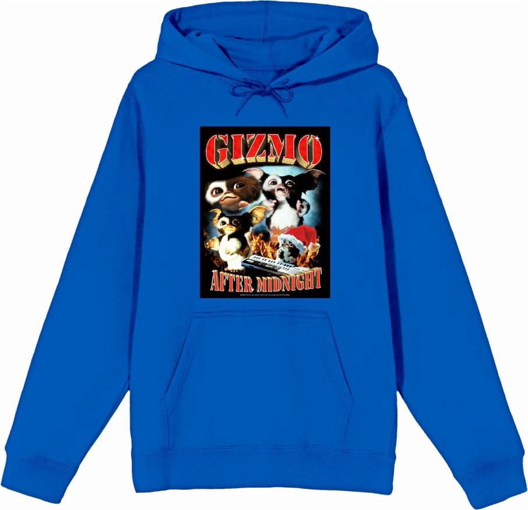 Gremlins Gizmo After Midnight Adult Black Long Sleeve Hoodie 