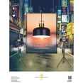 thumbnail image 4 of Xtricity - Pendant Light, 9.1 '' Width, From the Bixham Collection, Black, 4 of 4