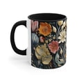thumbnail image 3 of Gulf Coast Online 3D Floral Mug 11oz Ceramic Accent Coffee Mug Tea Cup Gift, 3 of 4