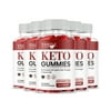 Thrive Keto ACV Gummies, Official Thrive Keto Gummies, Maximum Strength Dietary Supplement (5 Pack)