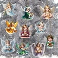 thumbnail image 4 of Christmas tree decoration, gingerbread man wooden pendant set, 20 piece set, 4 of 14