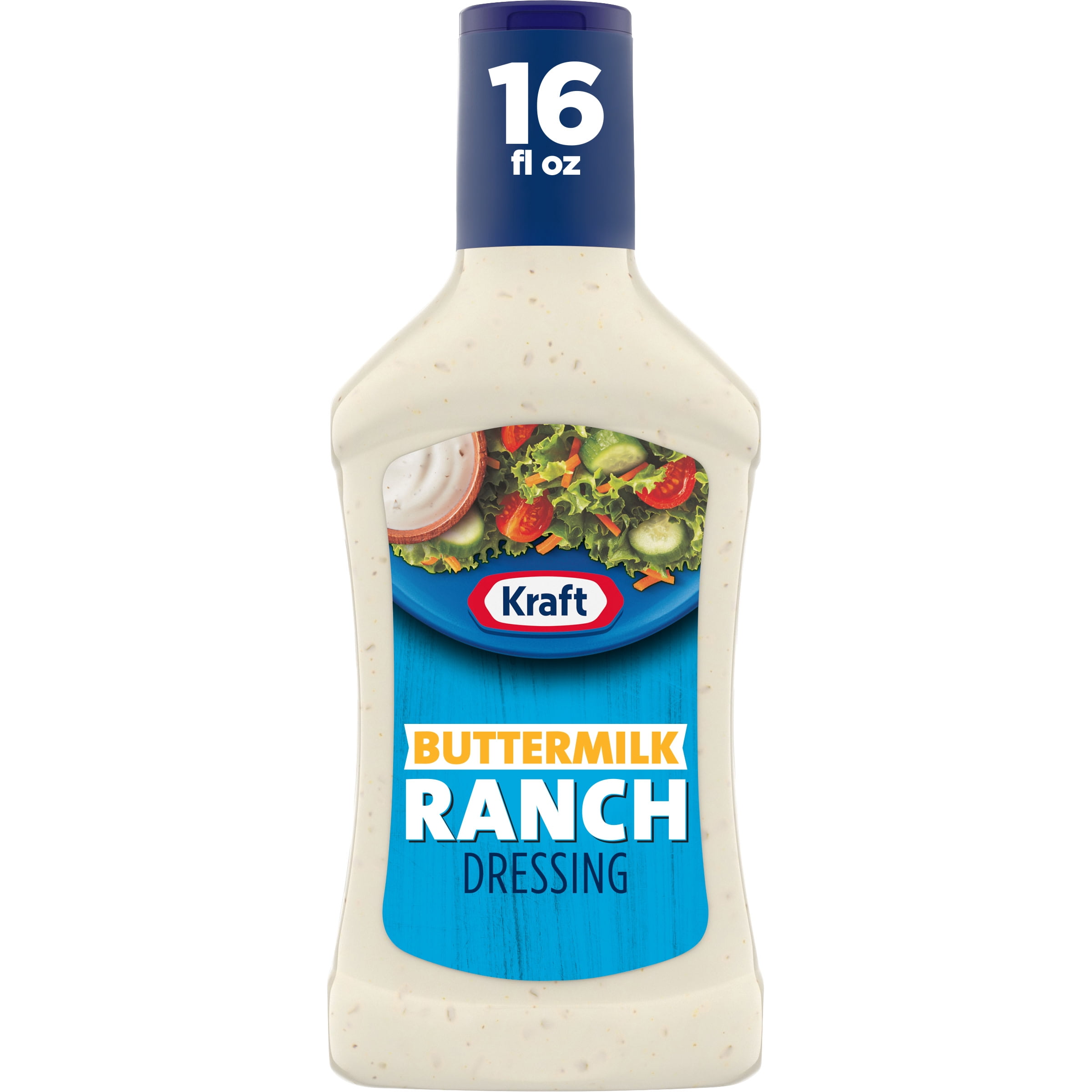 Kraft Buttermilk Ranch Salad Dressing, 16 fl oz Bottle