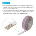 thumbnail image 4 of Unique Bargains 3Roll 3 Yards 8mm Self Adhesive Diamond Ribbon for  Arts & Crafts,Light Purple, 4 of 5