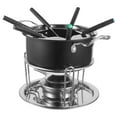 thumbnail image 2 of Gymnture Butter Warmer Fondue Pot Stainless Steel Melt Hot Pot, 2 of 10