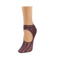 thumbnail image 4 of MeMoi Women's Floral Net Mary Jane Loafer Socks - Womens - Female, One Size, Brite Gold, 4 of 6