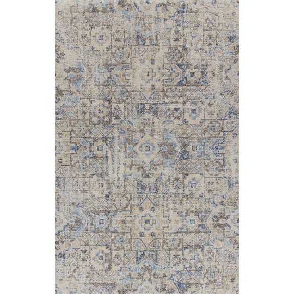Berkley Monmouth Area Rug FC9 Fc9 Ivory Ivory Vintage Distressed 3' 3" x 5' 3" Rectangle