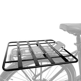 Universal Bicycle Pannier Rack Adjustable Aluminum Alloy Mountain Bike Carrier with 10kg Load Capacity Rear Seat Post Holder for Luggage Backpack Walmart