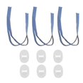 thumbnail image 4 of 3PCS Headgear for ResMed Airfit Nasal Pillow Mask Straps with 6 Clips, 4 of 5