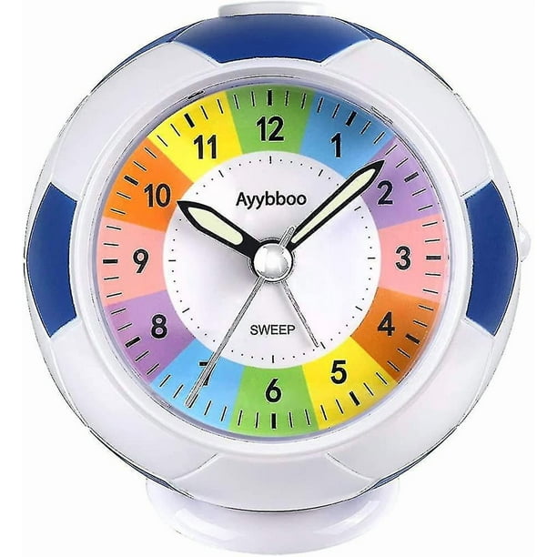 Kids Alarm Clock Boys, Alarm Clock Kids Analog Football Analog Alarm Clocks