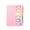 Pink, variant on HengDidi 6 Pocket Rainbow Accordion File Organizer Colorful Plastic Folder for Office Documents A4 Paper Storage with Elastic Closure Home Portable
