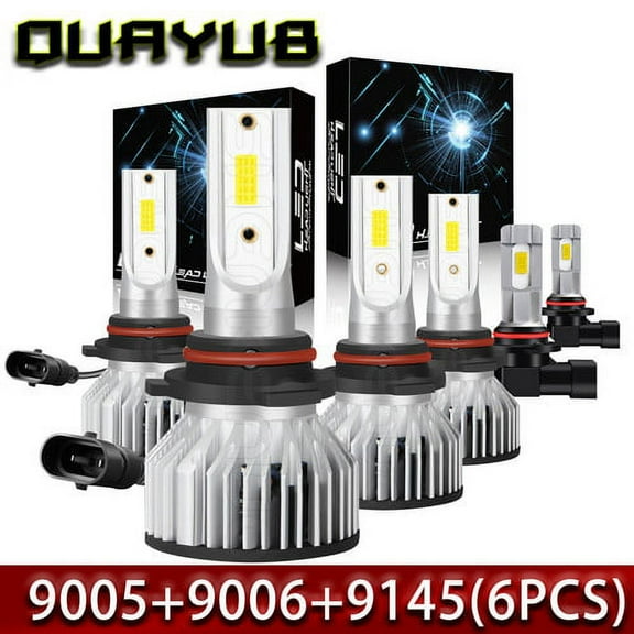 Para For Jeep Grand Cherokee 1999-2010 Combo LED faro   luces antiniebla 6x